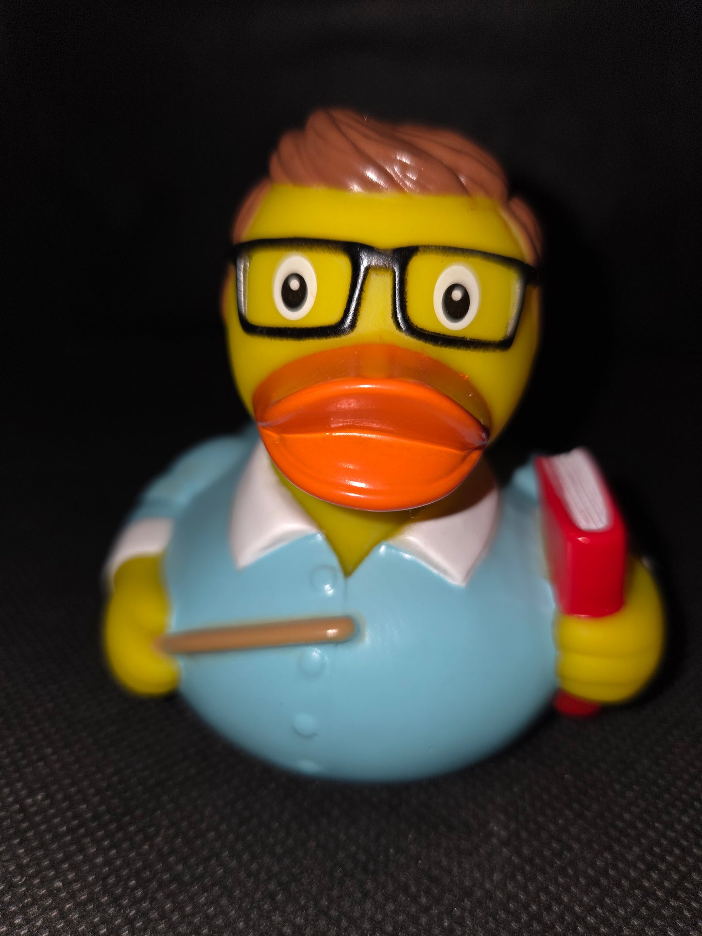 Rubber Duck - Teacher with Book