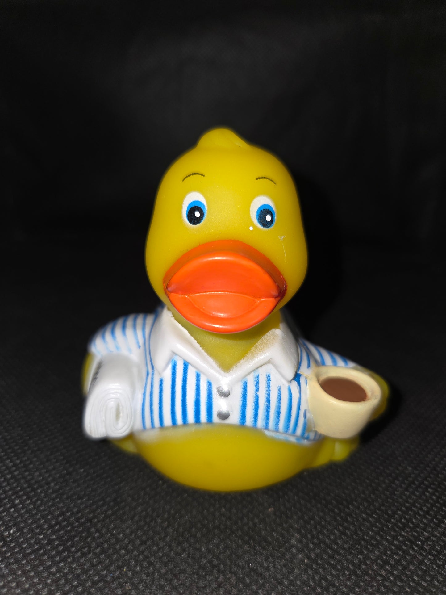 Rubber Duck - Morning with Newspaper