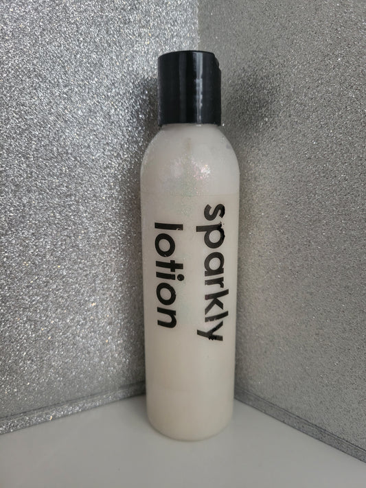 sparkly lotion