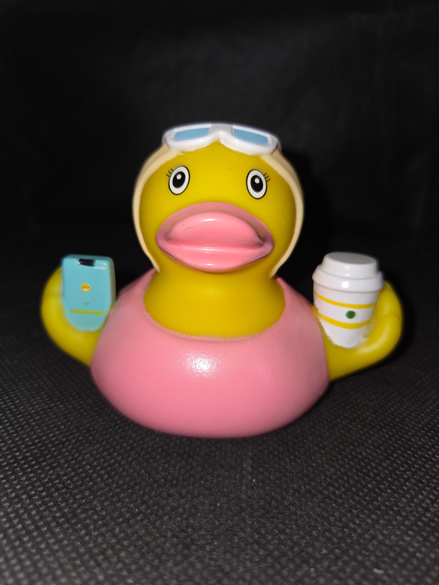 Rubber Duck - Coffee & Cell Phone