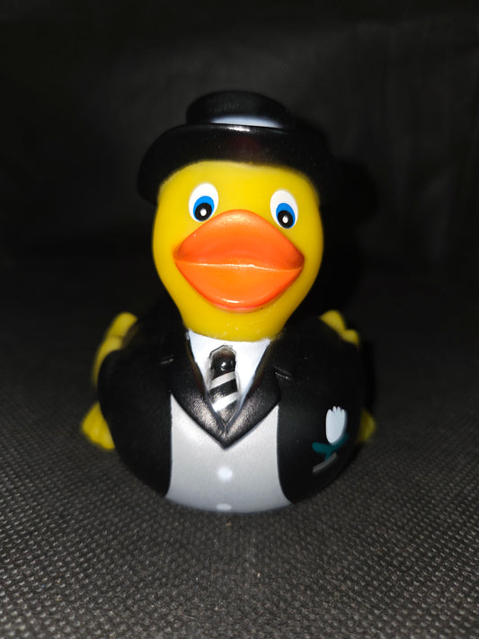Rubber Duck - Groom Tie & Hat