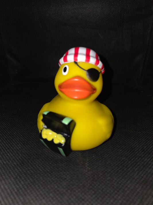 Rubber Duck - Pirate with Treasure
