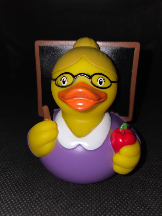 Rubber Duck - Teacher with Chalkboard