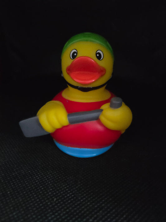 Rubber Duck - Canoe Paddling Green Hat