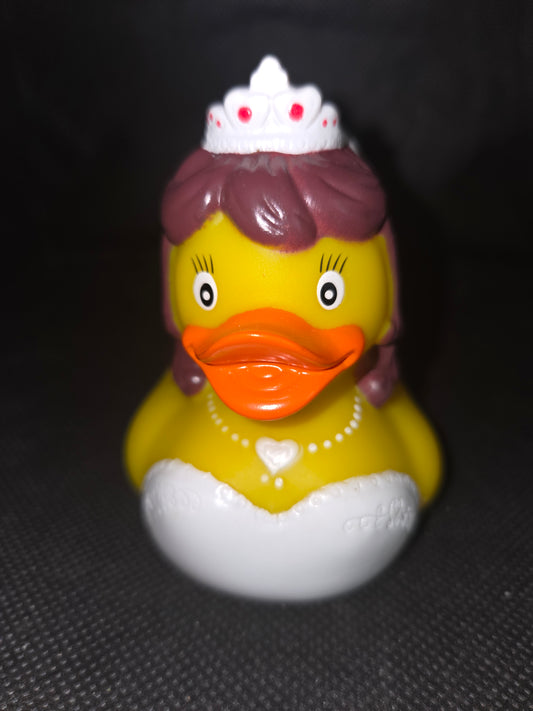 Rubber Duck - Bride with Brown Hair