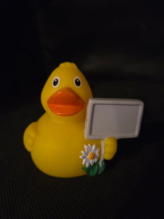 Rubber Duck - Sign & Daisy