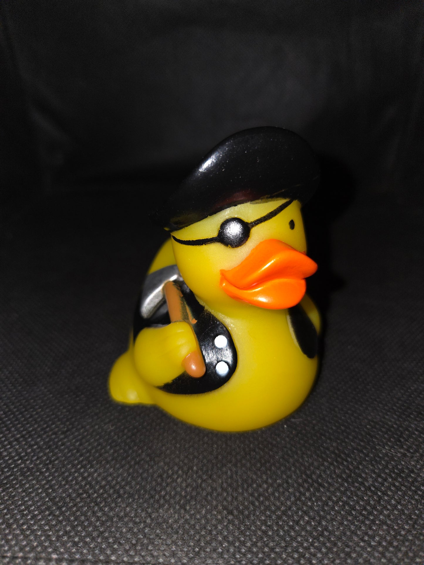 Rubber Duck - Pirate Black Hat