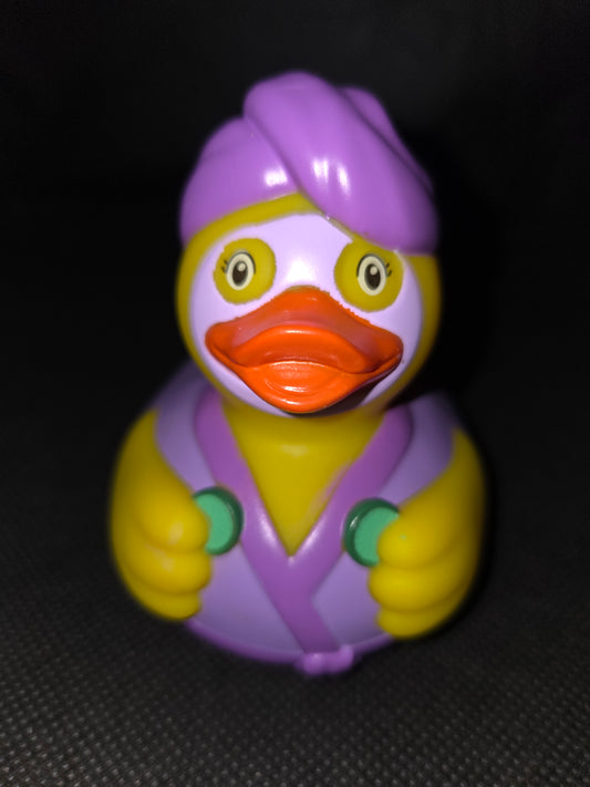 Rubber Duck - Spa with cucumbers